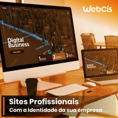 Criação de sites Profissional com a identidade da sua empresa