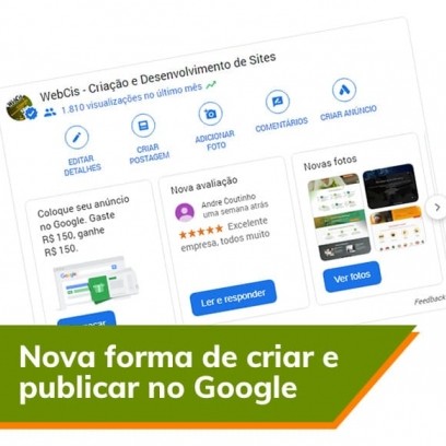 Conheça a nova forma de publicar um evento, serviço ou produto na ferramenta do Google My Business